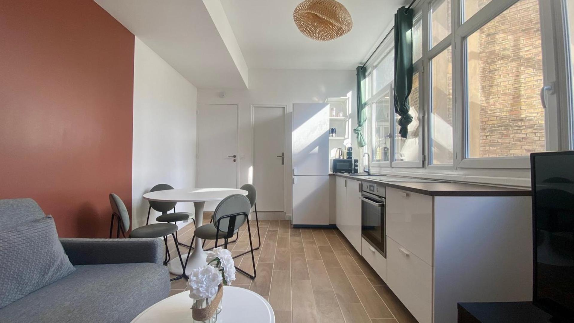 Appartement Confortable Proche Grands Boulevard 4P Paryż Zewnętrze zdjęcie